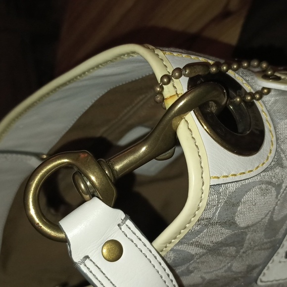 Coach Vintage Signature Tie Dye Shoulder Tote, Wristlet, Pouch, & Dusty - Picture 9 of 15